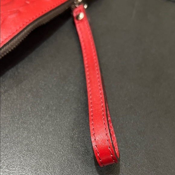 Patricia Nash | Leather Wristlet w/ Tooled Design in “Lava” - Picture 6 of 10